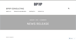 Desktop Screenshot of bprp-consulting.com