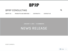 Tablet Screenshot of bprp-consulting.com